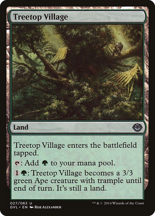 Treetop Village in the group Magic the Gathering / Types / Colors / Colorless at Proxyprinters.com (74471)