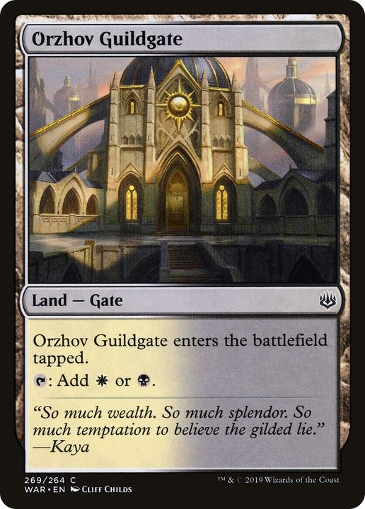 Orzhov Guildgate in the group Magic the Gathering / Types / Colors / Colorless at Proxyprinters.com (74499)