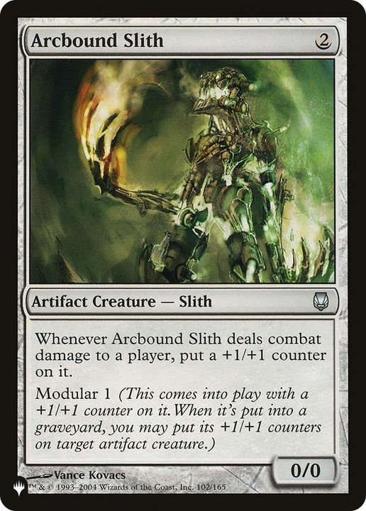 Arcbound Slith in the group Magic the Gathering / Types / Colors / Colorless at Proxyprinters.com (74500)