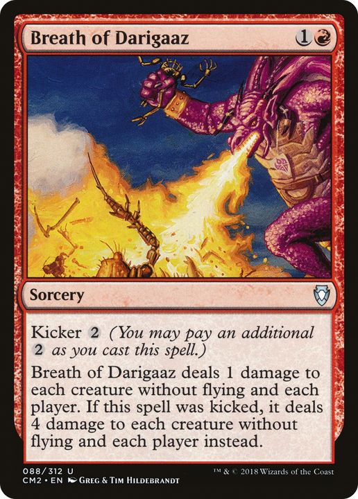 Breath of Darigaaz in the group Magic the Gathering / Types / Colors / Red at Proxyprinters.com (74513)