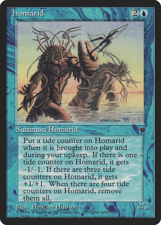 Homarid in the group Magic the Gathering / Types / Colors / Blue at Proxyprinters.com (74515)