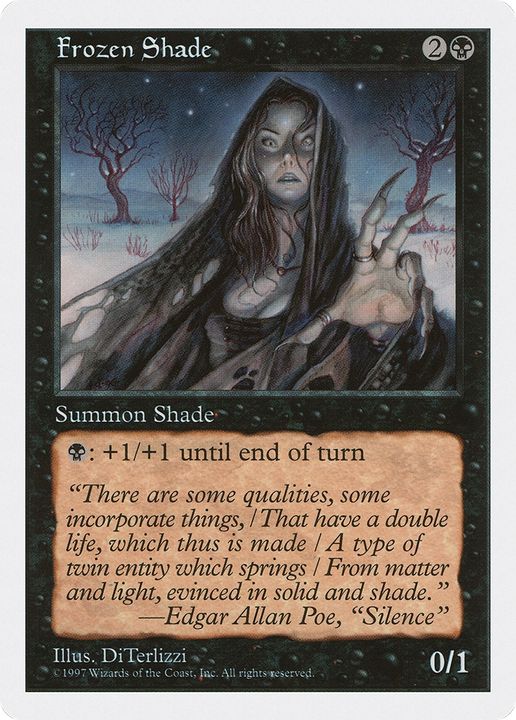 Frozen Shade in the group Magic the Gathering / Types / Colors / Black at Proxyprinters.com (74558)