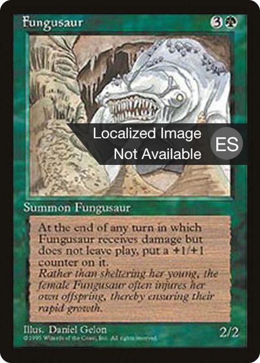 Fungusaur in the group Magic the Gathering / Types / Colors / Green at Proxyprinters.com (74578)