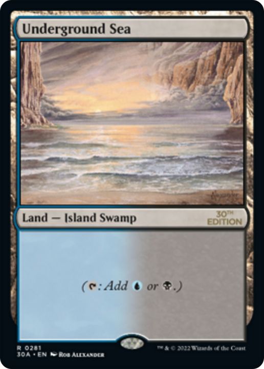 Underground Sea in the group Magic the Gathering / Types / Land / Swamp at Proxyprinters.com (74579)