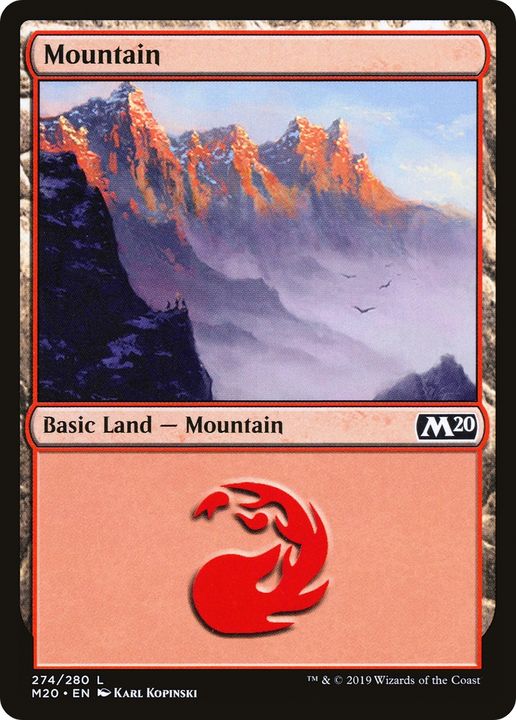 Mountain in the group Magic the Gathering / Sets / Core Set 2020 at Proxyprinters.com (74588)