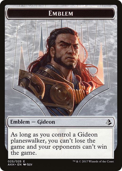 Gideon of the Trials Emblem in the group Magic the Gathering / Types / Colors / Colorless at Proxyprinters.com (74600)