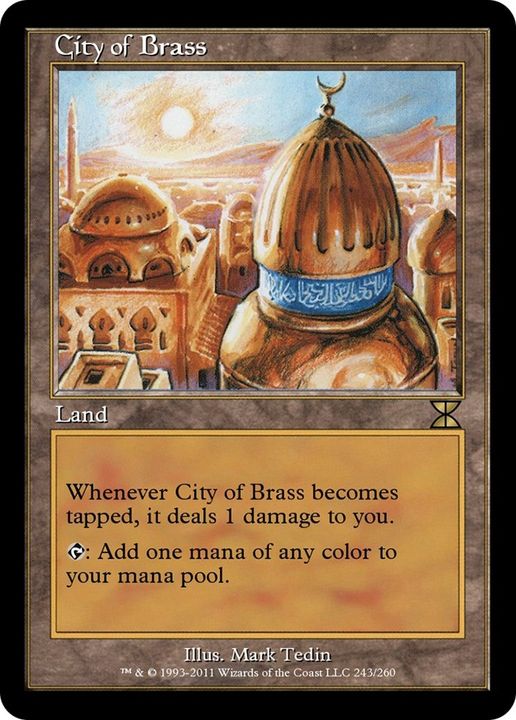 City of Brass in the group Magic the Gathering / Types / Colors / Colorless at Proxyprinters.com (7462)