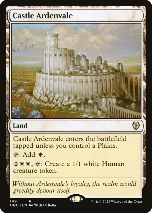 Castle Ardenvale in the group Magic the Gathering / Types / Colors / Colorless at Proxyprinters.com (74620)