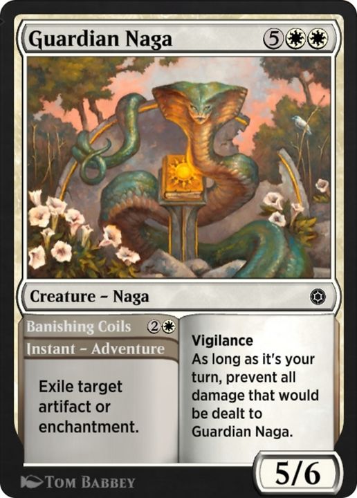 Guardian Naga // Banishing Coils in the group Advanced search at Proxyprinters.com (74621)