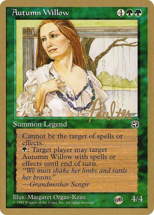 Autumn Willow in the group Magic the Gathering / Sets / Pro Tour Collector Set at Proxyprinters.com (7464)