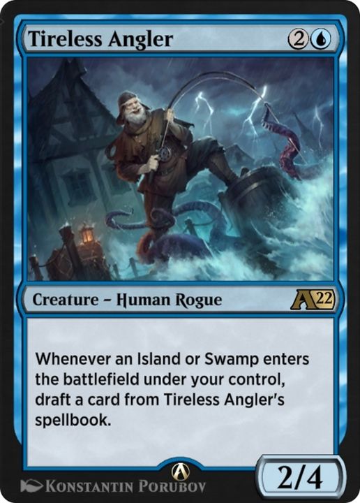 Tireless Angler in the group Magic the Gathering / Types / Colors / Blue at Proxyprinters.com (74661)