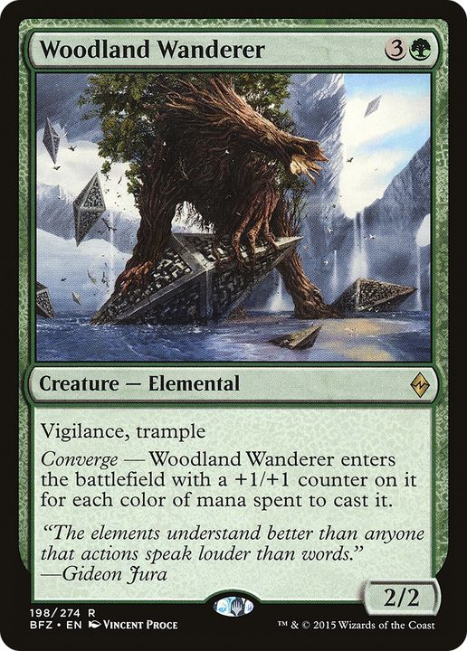 Woodland Wanderer in the group Magic the Gathering / Types / Colors / Green at Proxyprinters.com (74664)