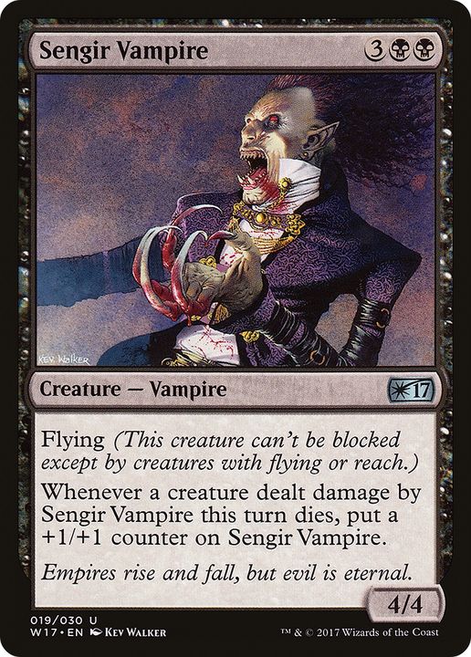 Sengir Vampire in the group Magic the Gathering / Sets / Wilds of Eldraine at Proxyprinters.com (74667)