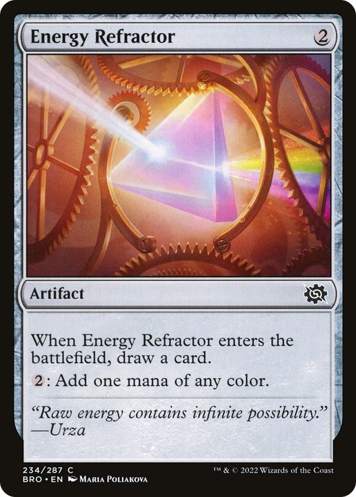 Energy Refractor in the group Magic the Gathering / Types / Artifacts / Artifact at Proxyprinters.com (74681)