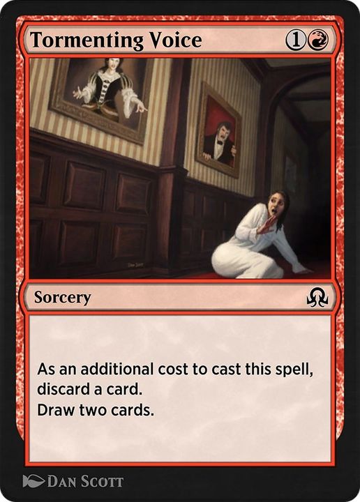 Tormenting Voice in the group Magic the Gathering / Types / Colors / Red at Proxyprinters.com (747)