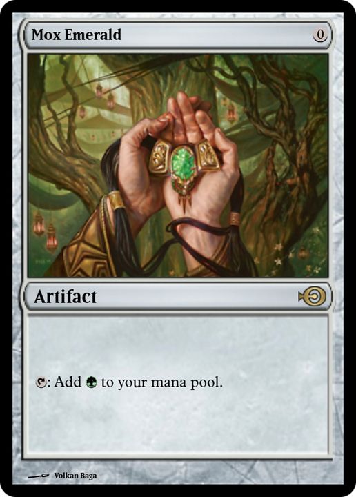 Mox Emerald in the group Magic the Gathering / Types / Artifacts / Artifact at Proxyprinters.com (74703)