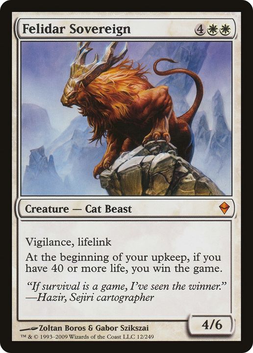 Felidar Sovereign in the group Magic the Gathering / Types / Colors / White at Proxyprinters.com (74706)