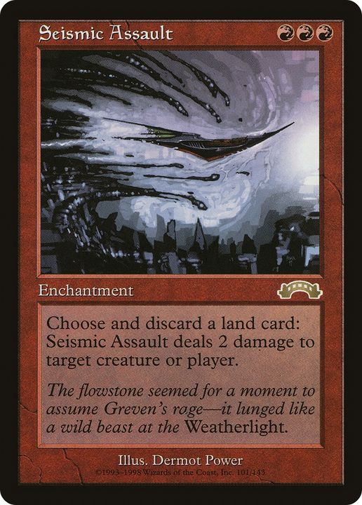 Seismic Assault in the group Magic the Gathering / Sets / Exodus at Proxyprinters.com (74719)