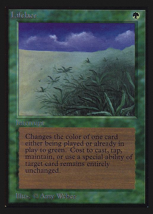 Lifelace in the group Magic the Gathering / Types / Colors / Green at Proxyprinters.com (74723)