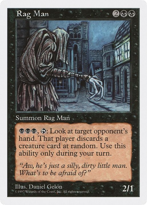 Rag Man in the group Magic the Gathering / Sets / Fifth Edition at Proxyprinters.com (74736)