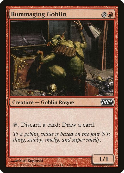 Rummaging Goblin in the group Magic the Gathering / Sets / Magic 2014 at Proxyprinters.com (74739)