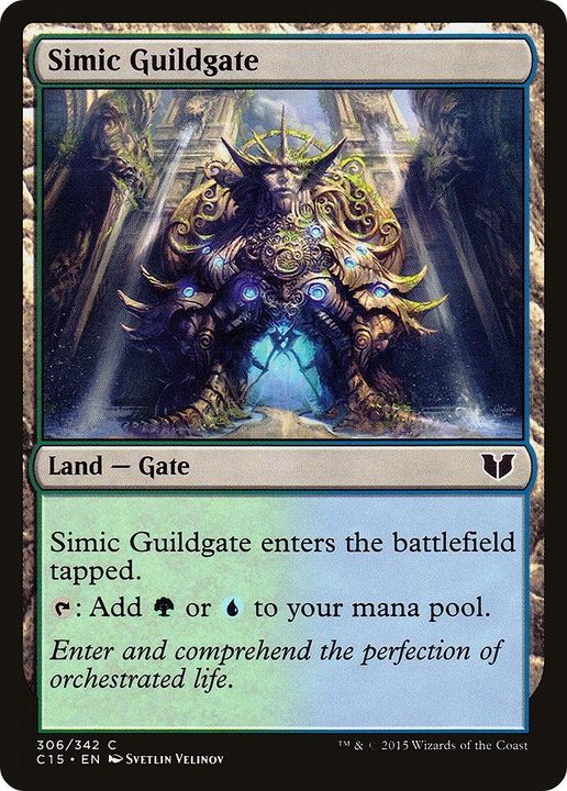 Simic Guildgate in the group Magic the Gathering / Types / Colors / Colorless at Proxyprinters.com (7475)