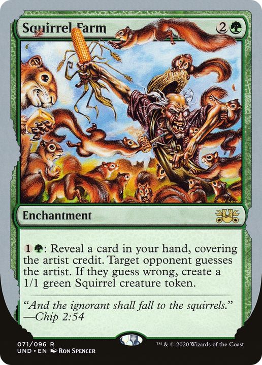 Squirrel Farm in the group Magic the Gathering / Types / Enchantment / Enchantment at Proxyprinters.com (74759)