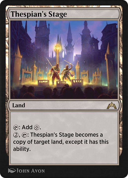 Thespian's Stage in the group Magic the Gathering / Types / Colors / Colorless at Proxyprinters.com (74761)