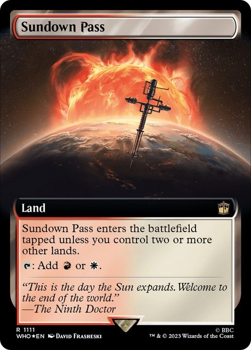 Sundown Pass in the group Magic the Gathering / Types / Colors / Colorless at Proxyprinters.com (74774)