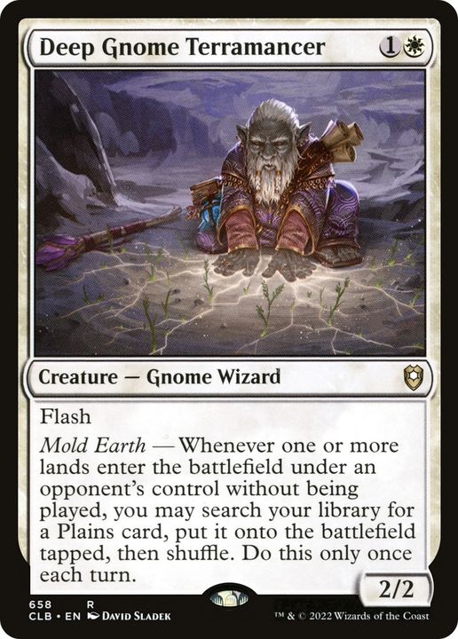 Deep Gnome Terramancer in the group Magic the Gathering / Sets / Commander Legends: Battle for Baldur's Gate at Proxyprinters.com (74783)