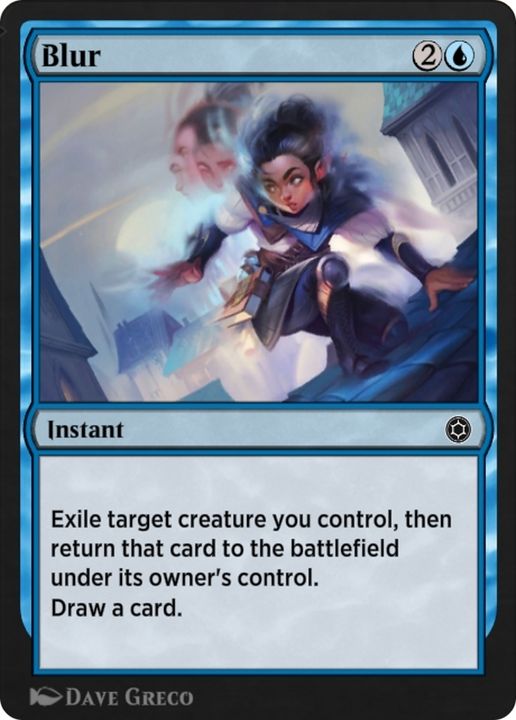 Blur in the group Magic the Gathering / Types / Colors / Blue at Proxyprinters.com (74786)