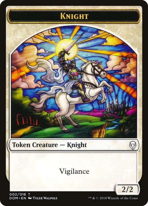 Knight in the group Magic the Gathering / Sets / Dominaria Tokens at Proxyprinters.com (74797)