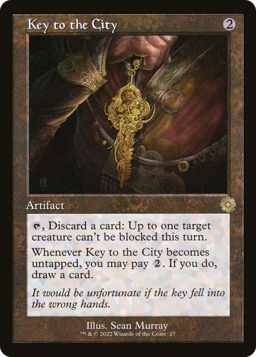 Key to the City in the group Magic the Gathering / Sets / The Brothers' War Retro Artifacts at Proxyprinters.com (74801)