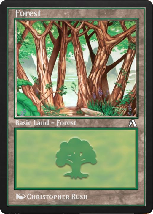 Forest in the group Magic the Gathering / Types / Land / Forest at Proxyprinters.com (74802)