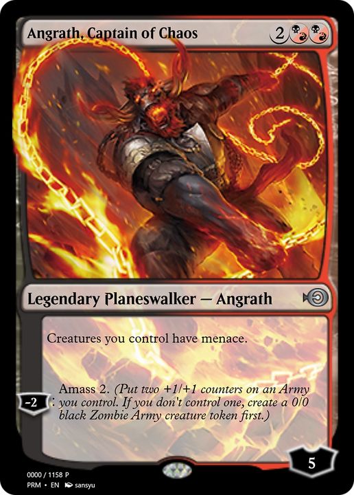 Angrath, Captain of Chaos in the group Advanced search at Proxyprinters.com (74806)