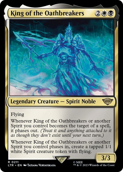 King of the Oathbreakers in the group Magic the Gathering / Types / Colors / Multicolors / B, W at Proxyprinters.com (74808)