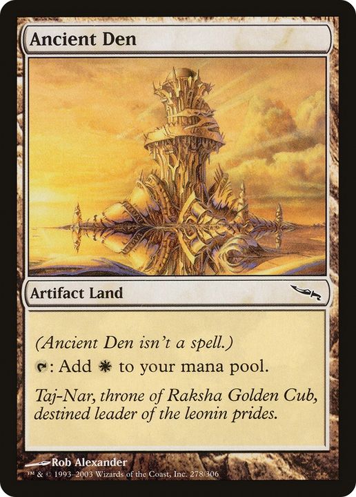 Ancient Den in the group Magic the Gathering / Types / Colors / Colorless at Proxyprinters.com (74809)