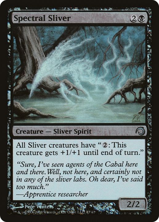 Spectral Sliver in the group Magic the Gathering / Types / Colors / Black at Proxyprinters.com (74817)