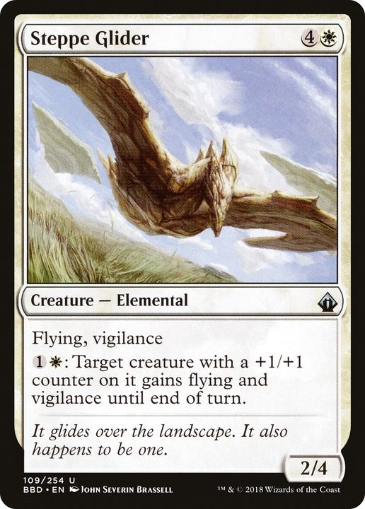 Steppe Glider in the group Magic the Gathering / Types / Colors / White at Proxyprinters.com (74839)