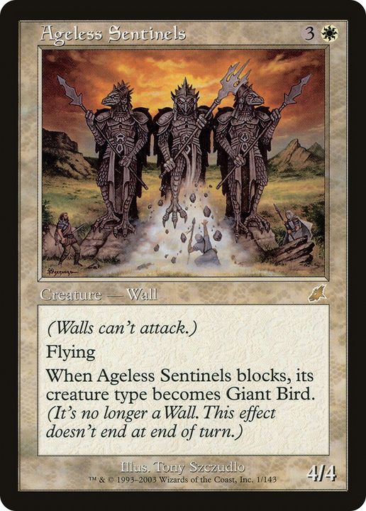 Ageless Sentinels in the group Magic the Gathering / Types / Colors / White at Proxyprinters.com (74856)