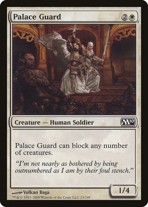 Palace Guard in the group Magic the Gathering / Types / Colors / White at Proxyprinters.com (74858)