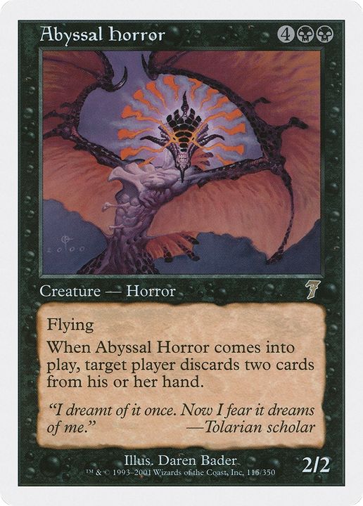 Abyssal Horror in the group Advanced search at Proxyprinters.com (74875)