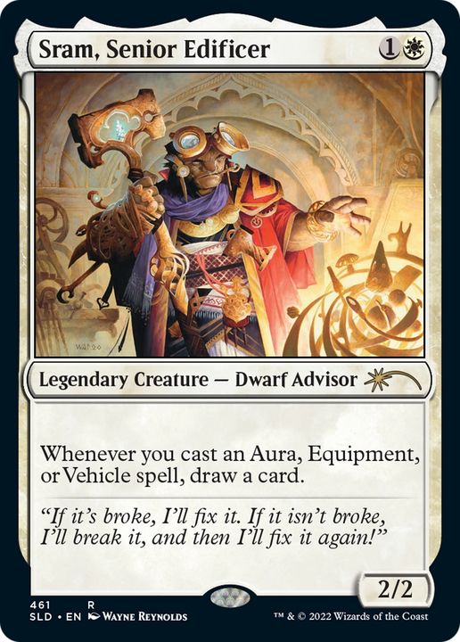 Sram, Senior Edificer in the group Magic the Gathering / Sets / Secret Lair / Secret Lair Drop at Proxyprinters.com (74894)