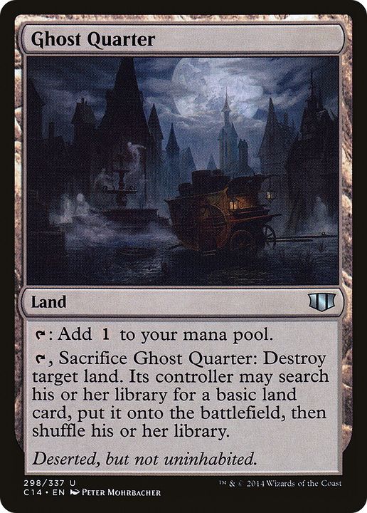 Ghost Quarter in the group Magic the Gathering / Sets / Commander 2014 at Proxyprinters.com (74896)