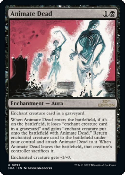 Animate Dead in the group Magic the Gathering / Types / Colors / Black at Proxyprinters.com (74910)