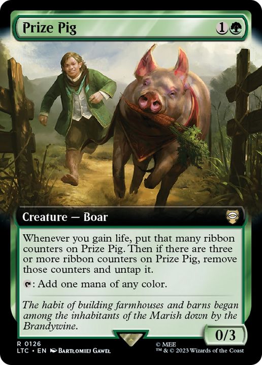 Prize Pig in the group Magic the Gathering / Types / Colors / Green at Proxyprinters.com (74913)