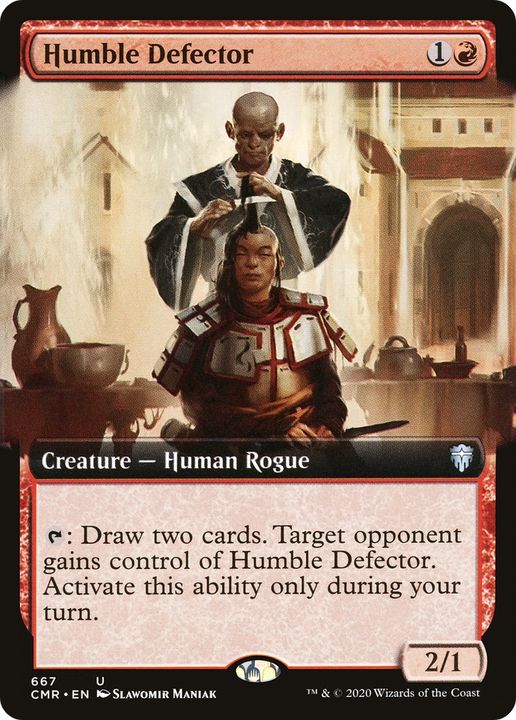 Humble Defector in the group Magic the Gathering / Types / Colors / Red at Proxyprinters.com (74916)