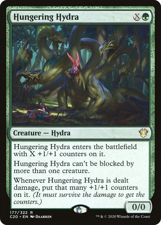 Hungering Hydra in the group Magic the Gathering / Types / Colors / Green at Proxyprinters.com (74945)