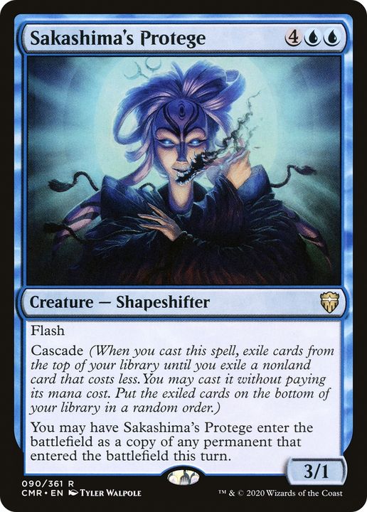 Sakashima's Protege in the group Magic the Gathering / Types / Colors / Blue at Proxyprinters.com (74946)