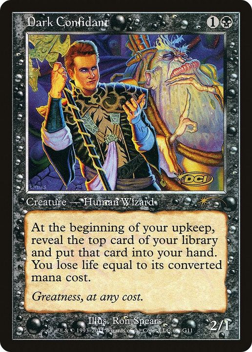 Dark Confidant in the group Magic the Gathering / Types / Creatures / Wizard at Proxyprinters.com (7495)